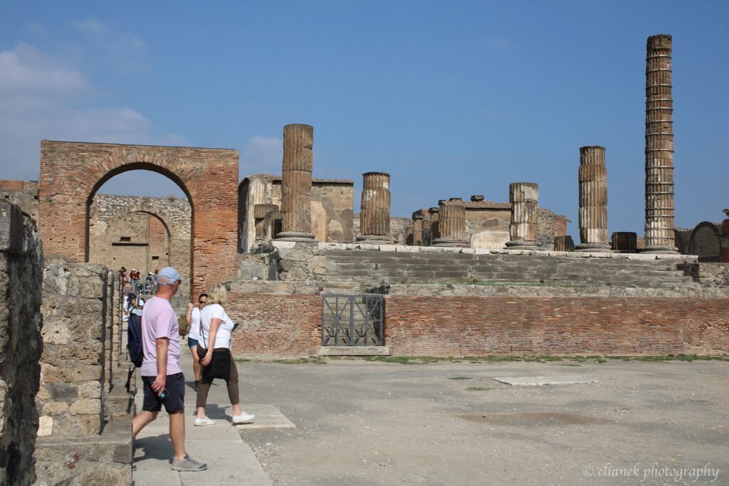 templo de jupiter pompeia italia